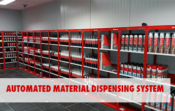 Automated material dispensing system